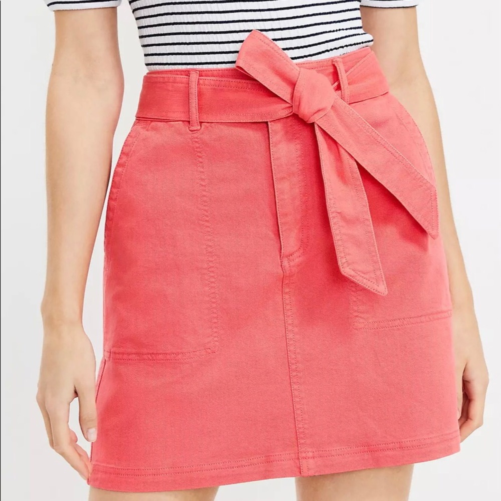Light pink LOFT Jean skirt - BRAND NEW with tags